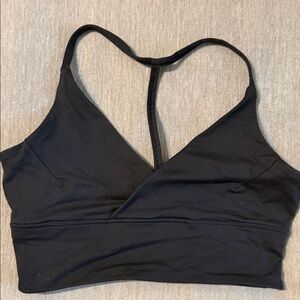 Elegant Black Sports Bra